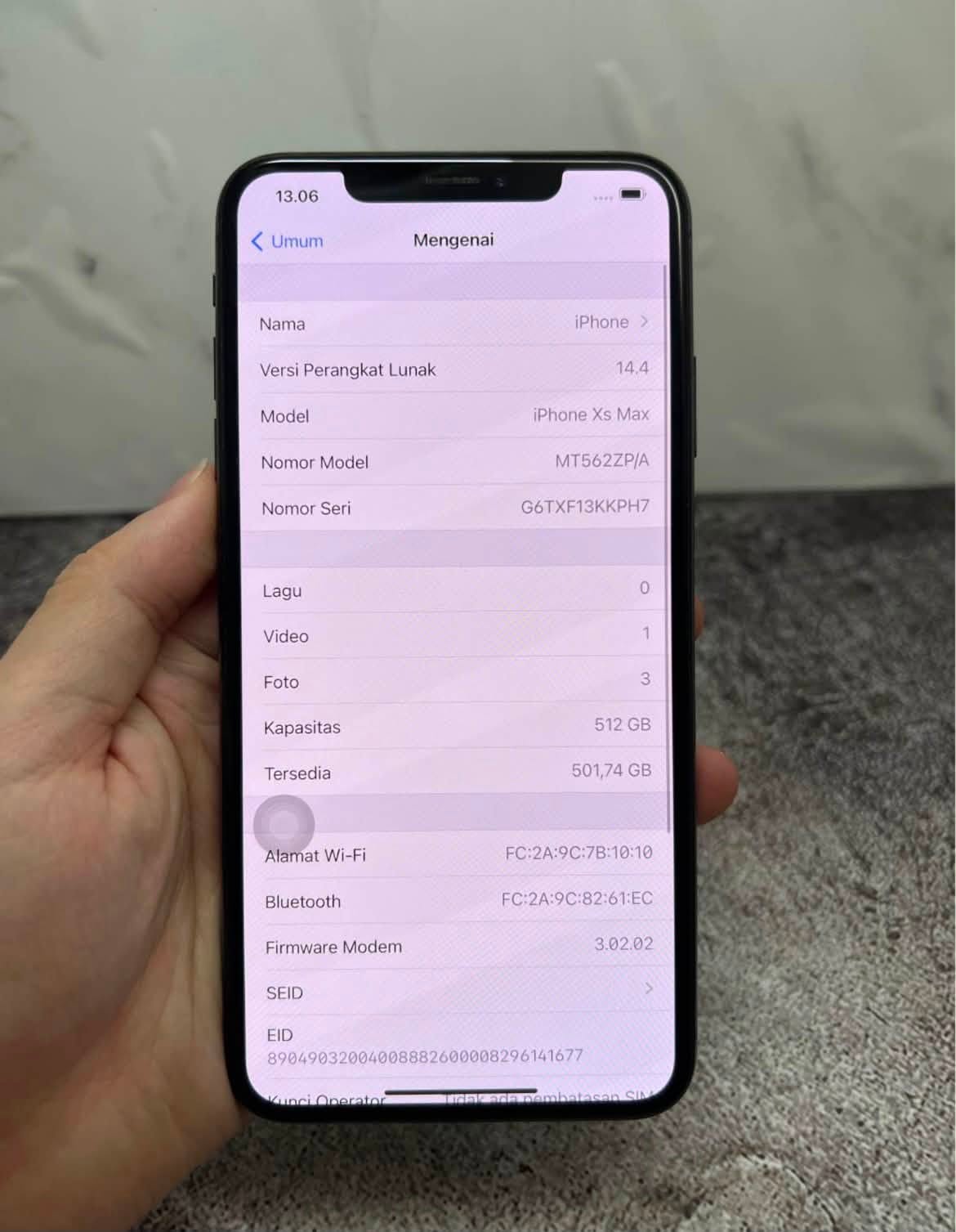 Apple XS MAX 256Gb