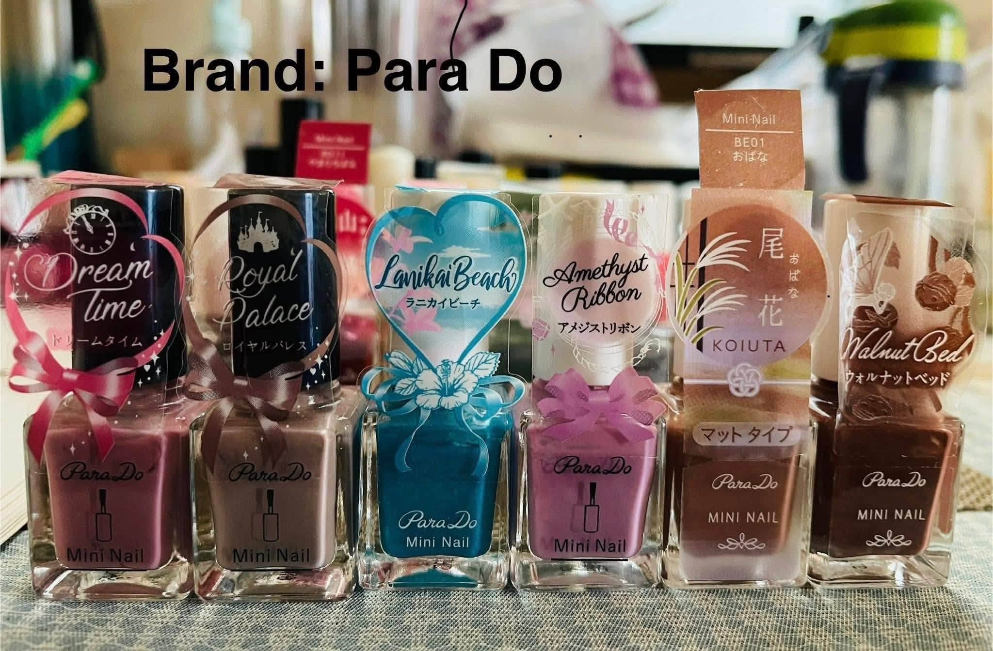 JAPANESE NAIL POLISH